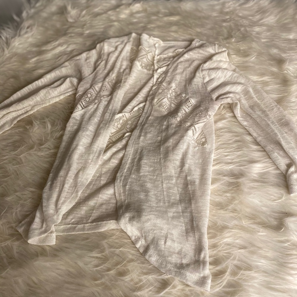 Over breezy cardigan